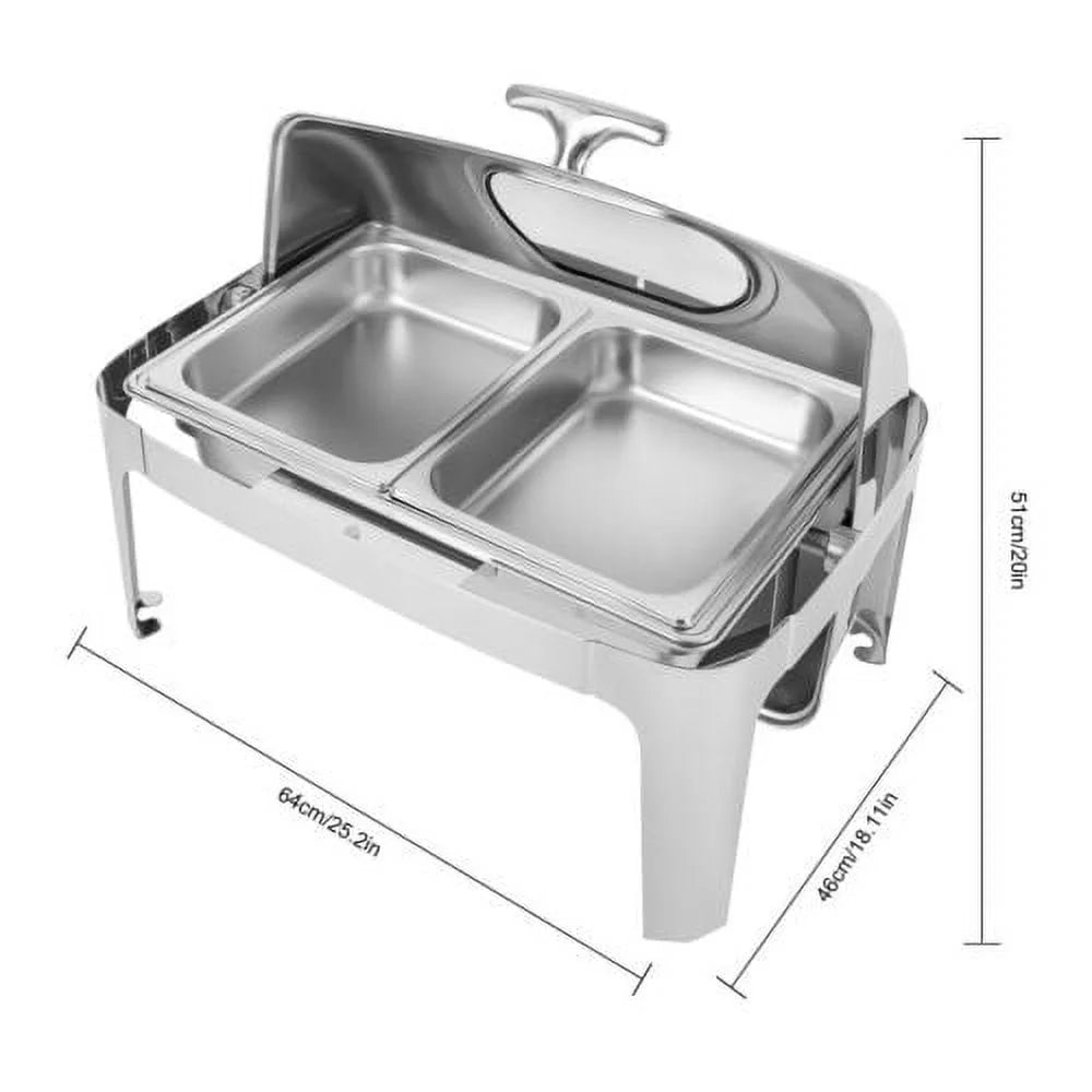 9L Electric Food Warmer Stainless Steel F509766