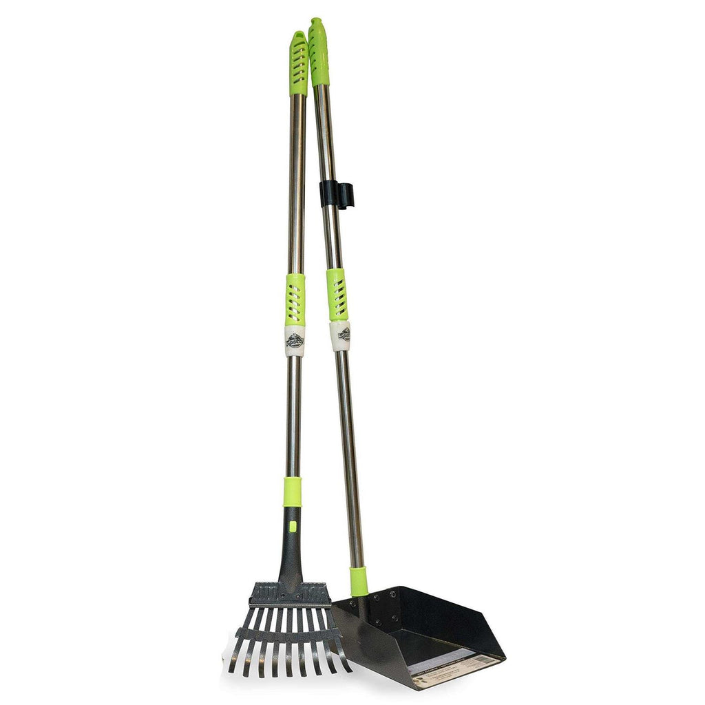 Telescoping Metal Tray & Rake U58224