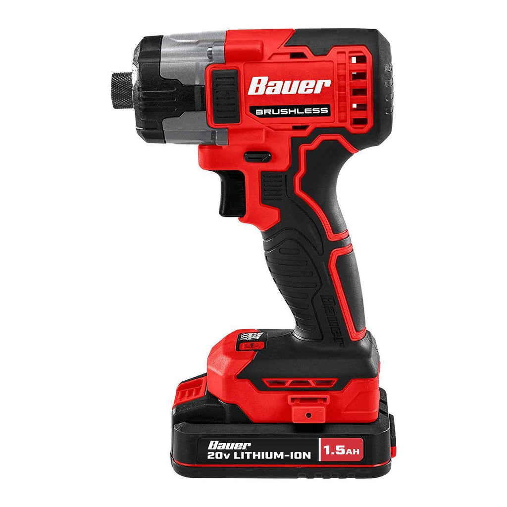 20V Brushless Cordless 1/4 in. Hex 3-Speed Impact Driver U1833