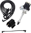 Black 8.0mm Spark Plug Wires Distributor Coil for Chevy Corvette SBC O2879