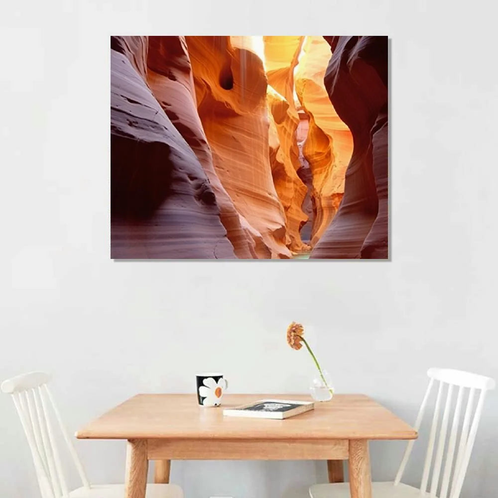 Antelope Canyon Canvas Wall Art Poster Print B46515