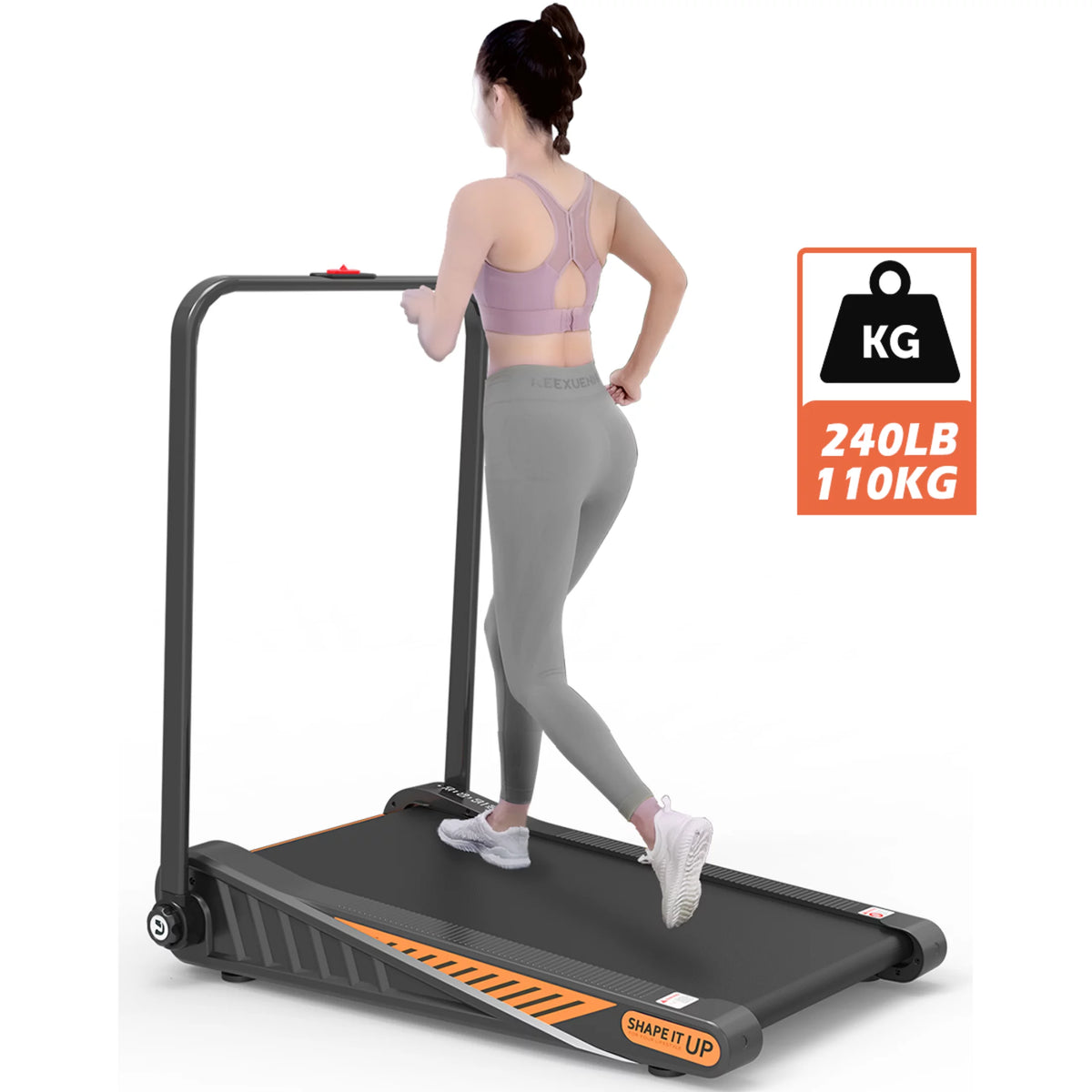 2 in 1 Folding Treadmill 280 lb Capacity C44350
