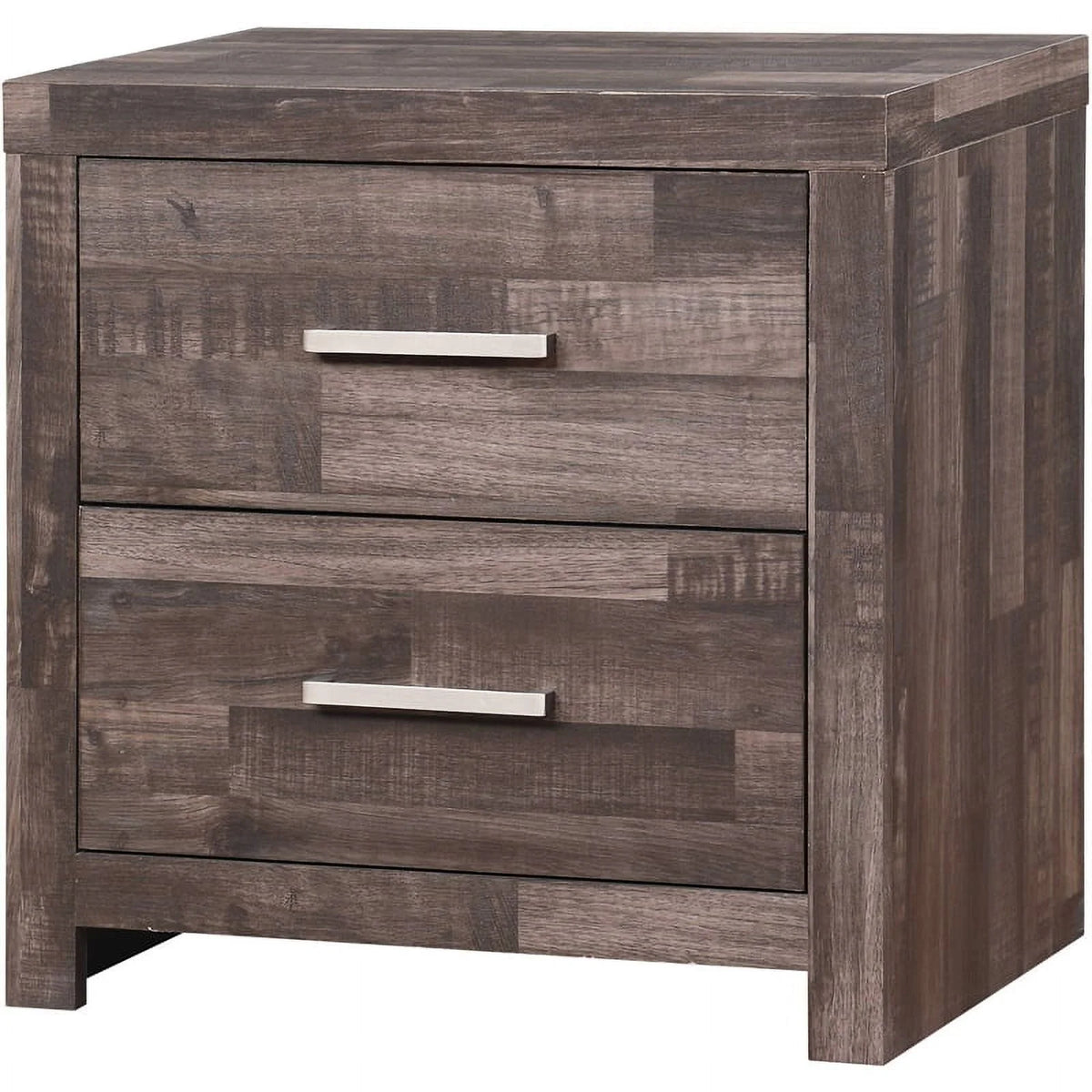 Modern Composite Wood 2-Drawer Nightstand C880992
