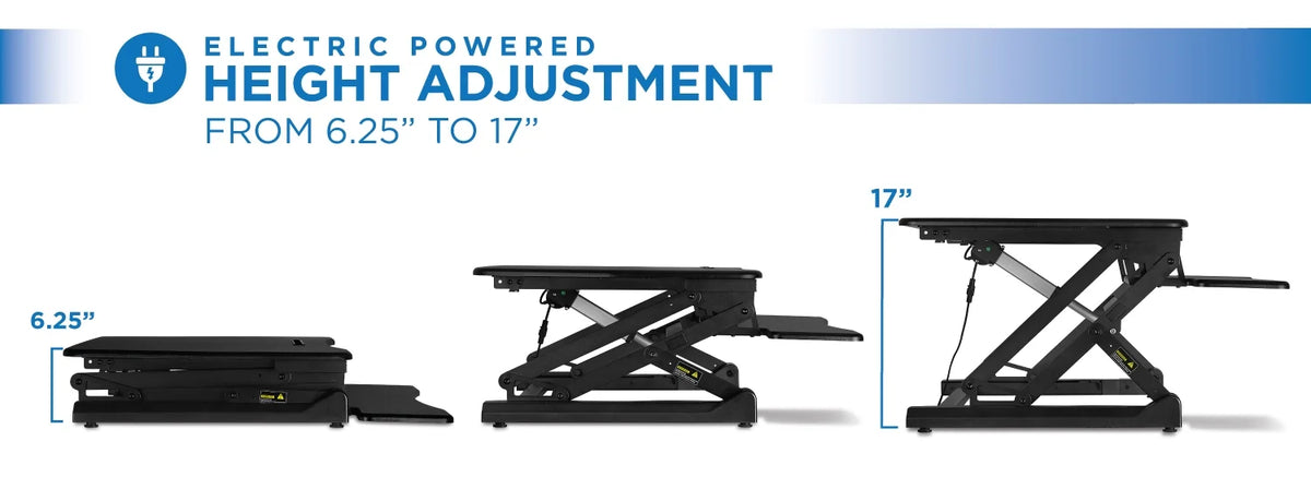 Electric Standing Desk Converter with USB Port V210