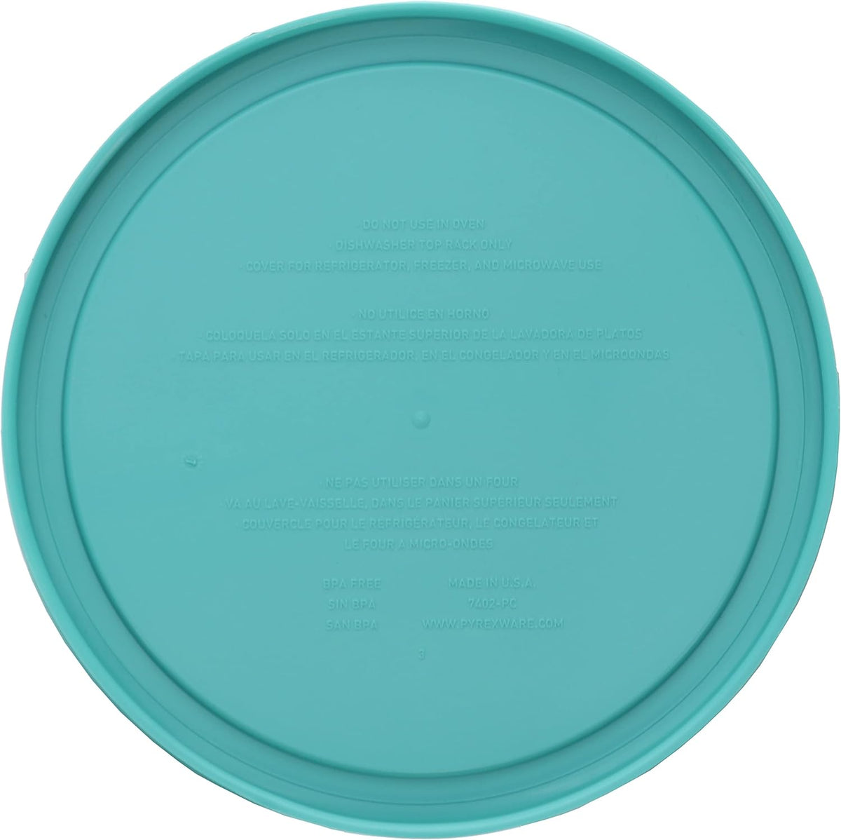 6/7-cup Sea Glass Food Storage Plastic Replacement Lid H88687