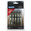Satin Nickel Arched Zinc Cabinet Drawer Pull 10 Pack J36179
