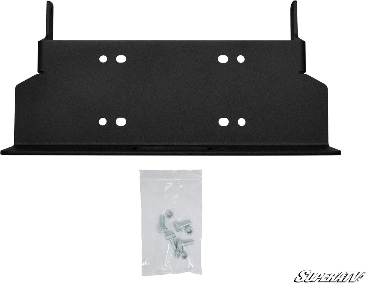 Black Ops 3500 LB Winch with Winch Mounting Plate Complete Kit Z849844