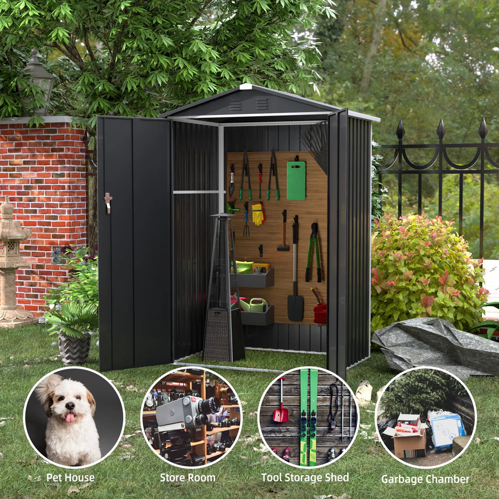 Metal Outdoor Storage Shed 4FT x 3FT L5330