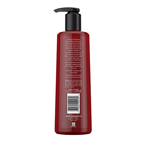 16 Fl Oz Pomegranate Shower and Bath Gel U482