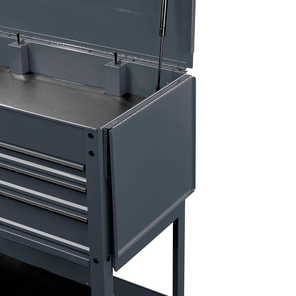 Slate Gray Folding Side Tray X371004