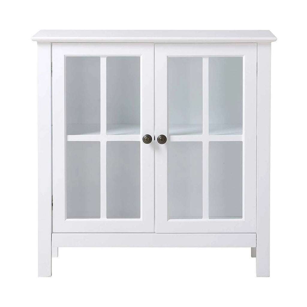 Glass Door Accent and Display Cabinet K428
