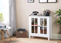 Glass Door Accent and Display Cabinet K428
