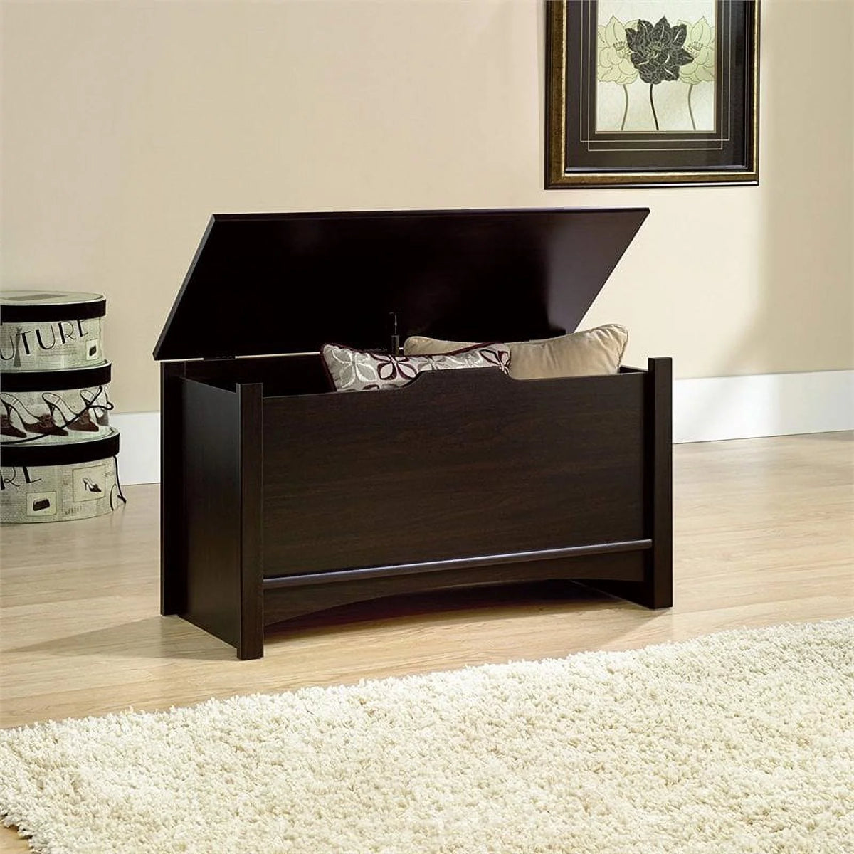 Wood Storage Chest Storage Bench C6307