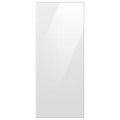White Glass Top Panel for 3-Door French Door Refrigerator L751939