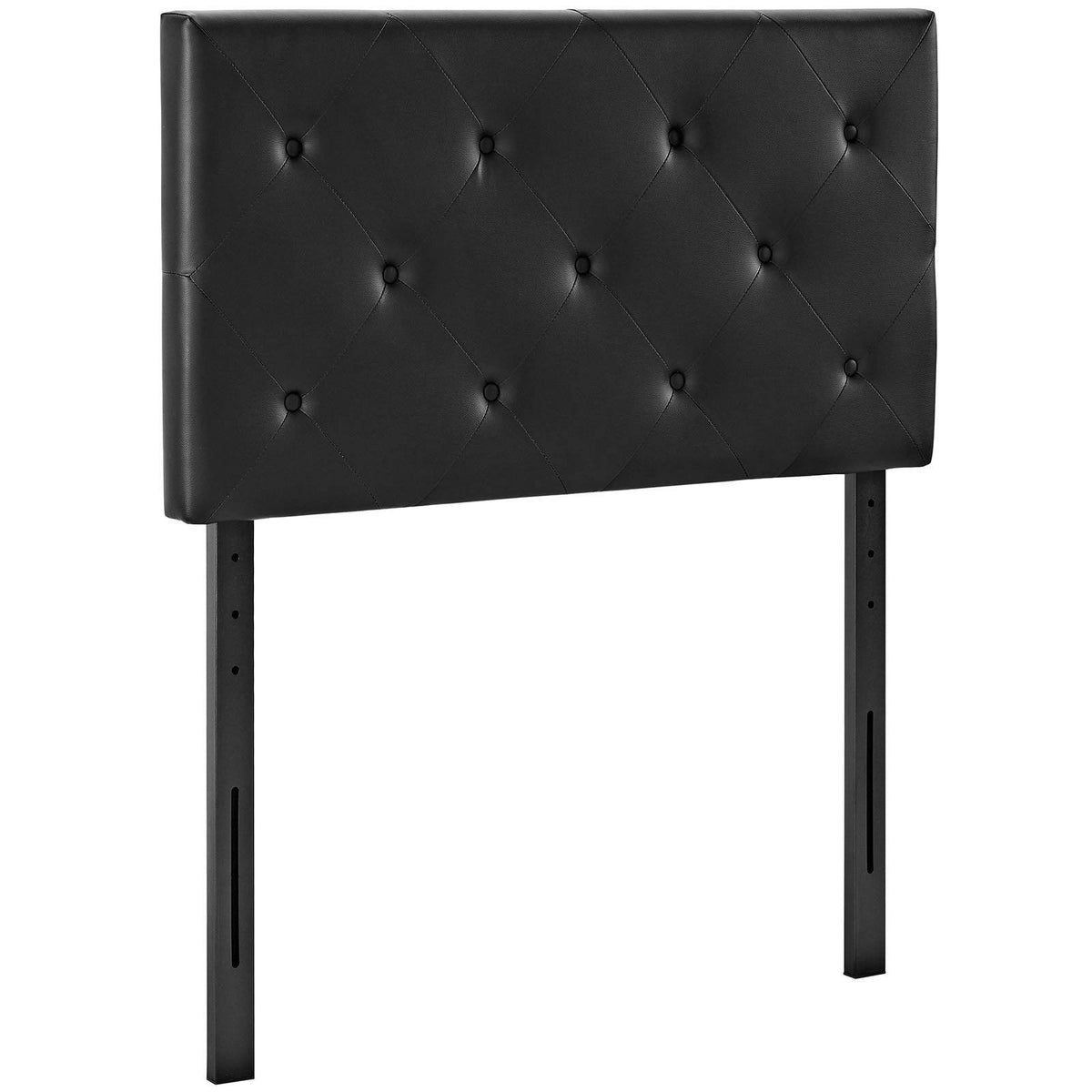 Black King Vinyl Headboard M742