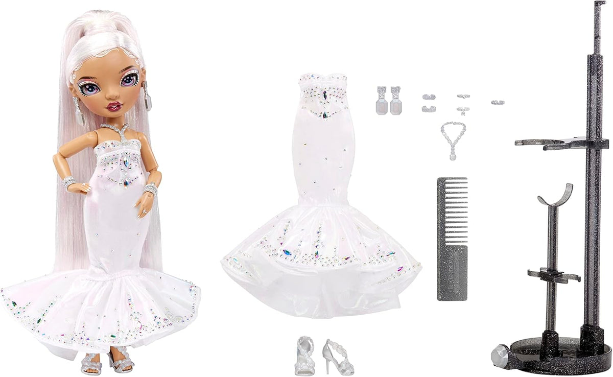 Rainbow High Doll with Multicolor Hair and Iridescent Gown J452923