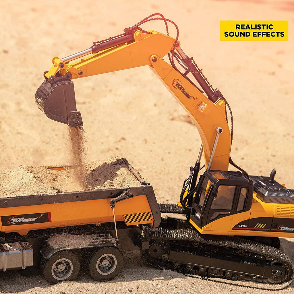 15 Channel Remote Control Excavator Construction Tractor B375330