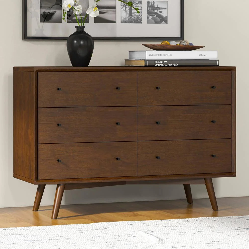 6 Drawer Solid Wood Dresser B59418