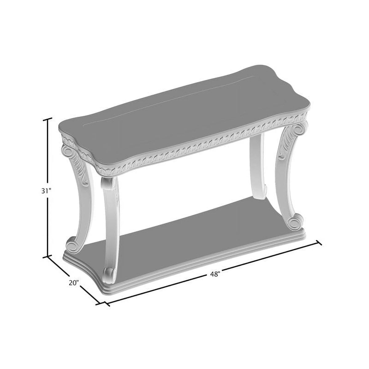 Dark Oak Wood Sofa Table T224790