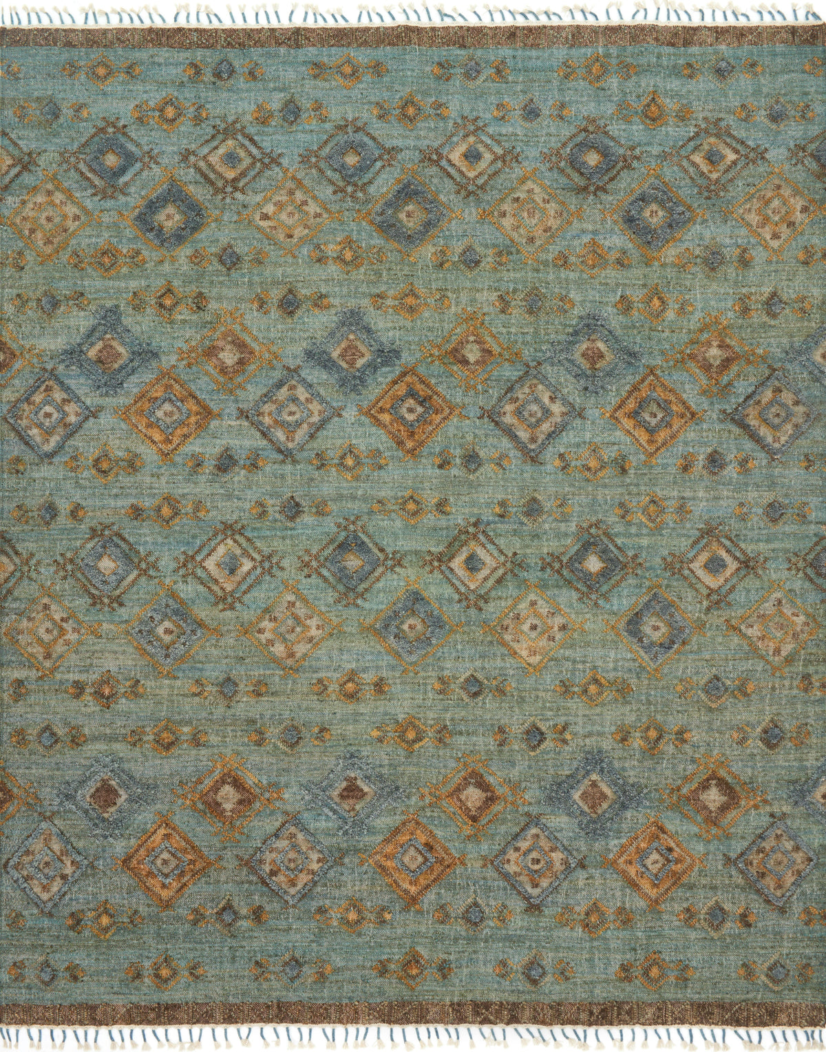9'3 x 13' Blue Rug Y764958
