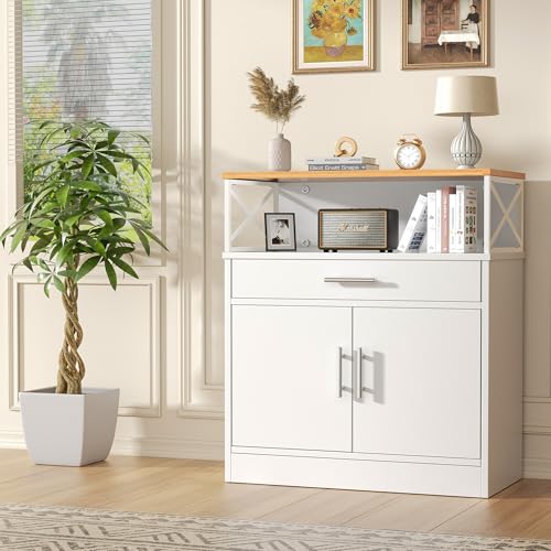 Kitchen Buffet Cabinet with Adjustable Shelf D686654