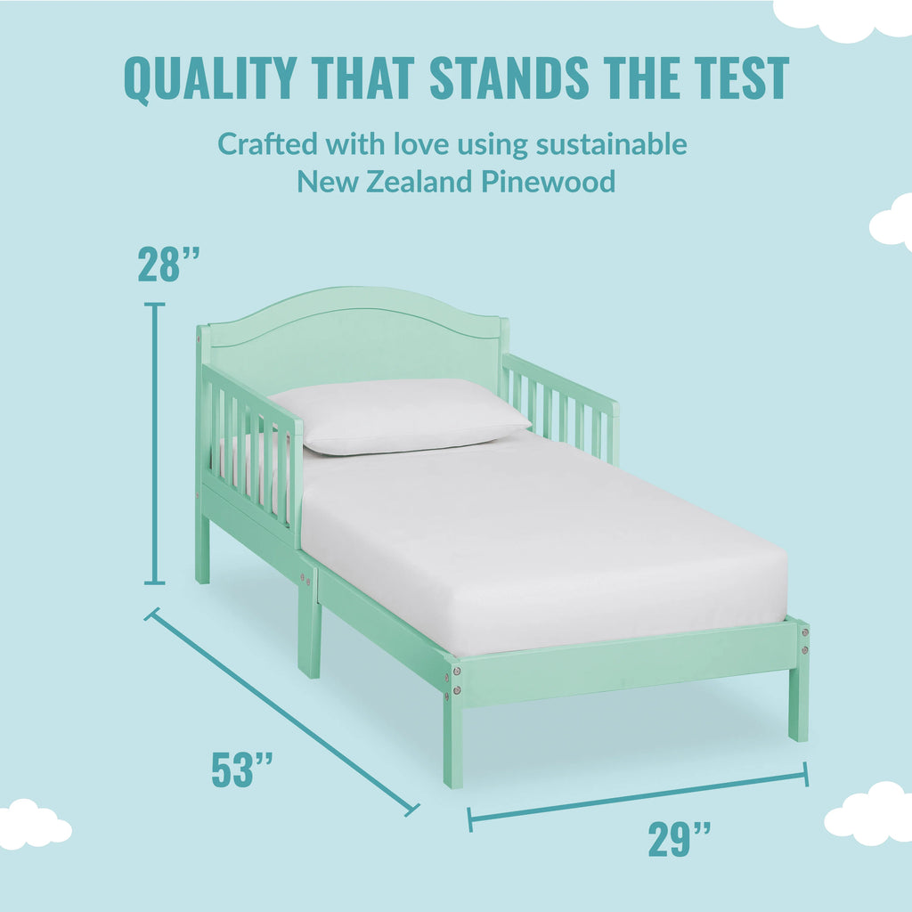 White Toddler Bed D6182