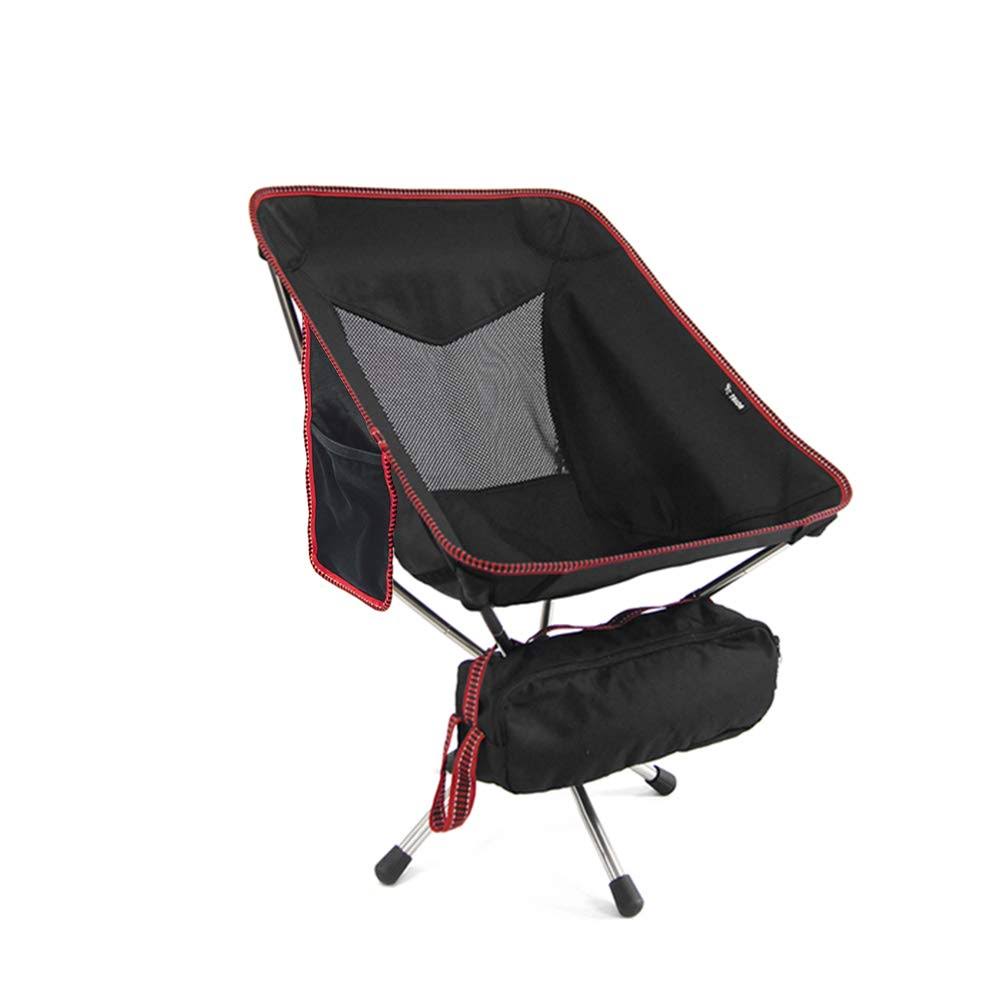 Camping Folding Chair with 360-Degree Swivel Q77201
