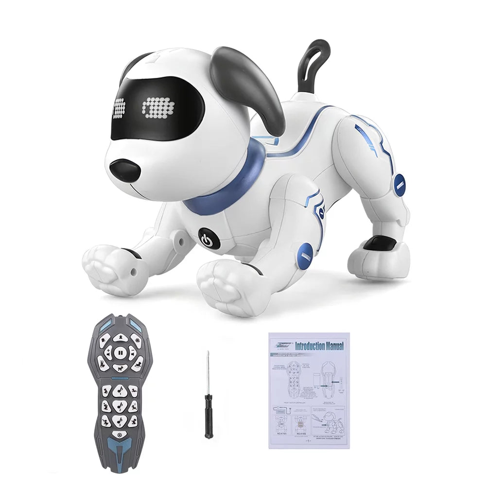 Remote Control Robotic Dog Toy with Light and Sound K48282