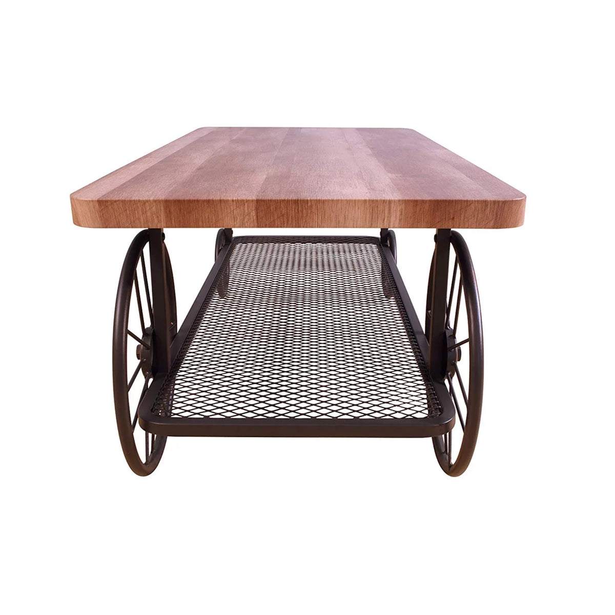 Oak and Antique Gray Coffee Table R174696
