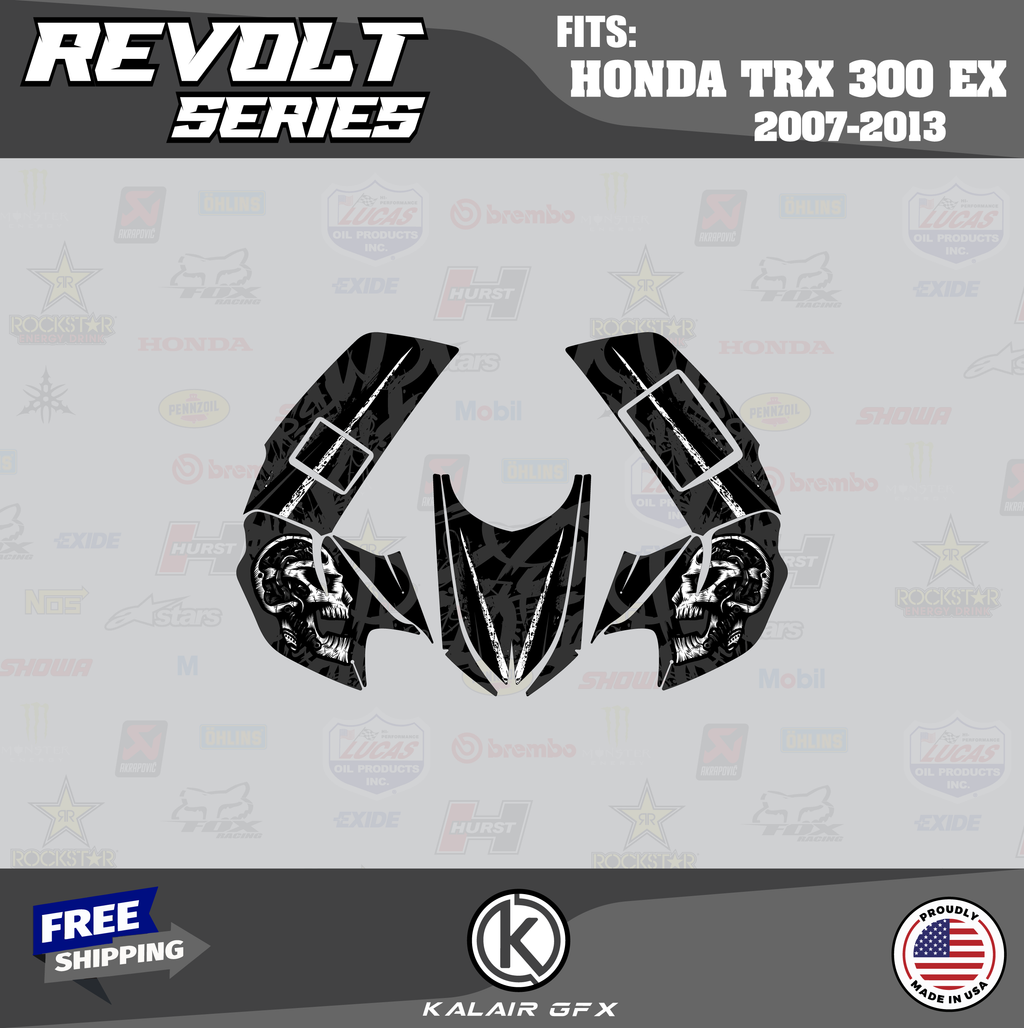 Graphics Kit for Honda TRX300EX F6616