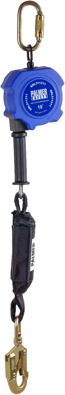 Self Retracting Lifeline with Galvanized Cable and Steel Snap Hook P826432