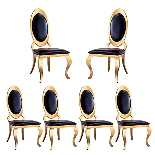 Set of 2 White Faux Leather Dining Chairs with Silver Stainless Legs W479