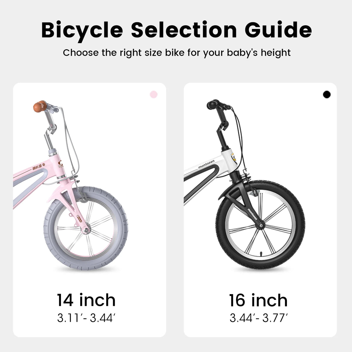 16" White Single Speed Kids Bike with Auxiliary Wheel F4397