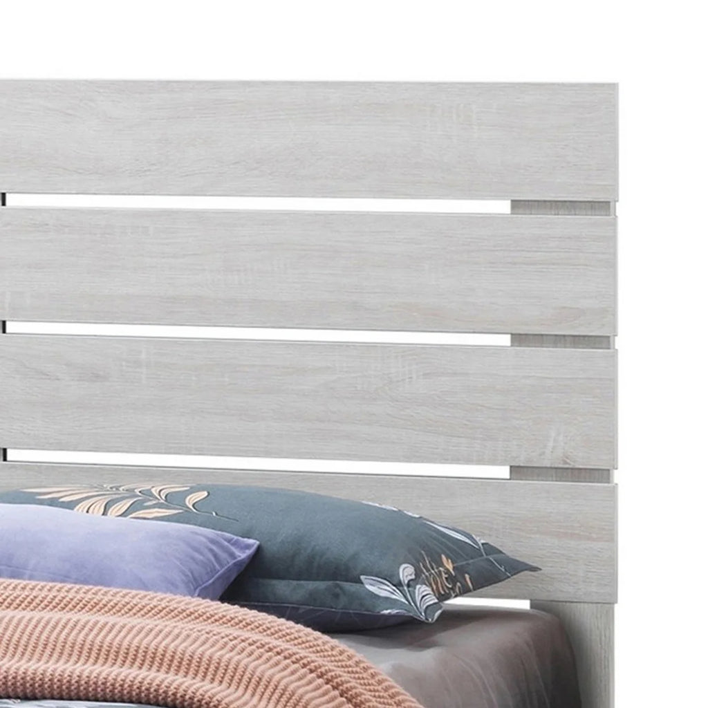 Wood King Storage Bed with 2 Drawers N246134