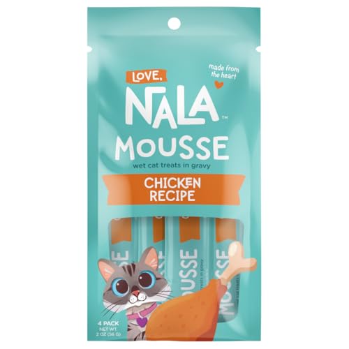 Natural Lickable Cat Squeeze Up Treat Variety Pack Mousse Wet Food Cat Puree Grain Free 24 Pack 12 oz. K73466