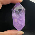 Amethyst Quartz Crystal Wand Point 5-6cm K324286