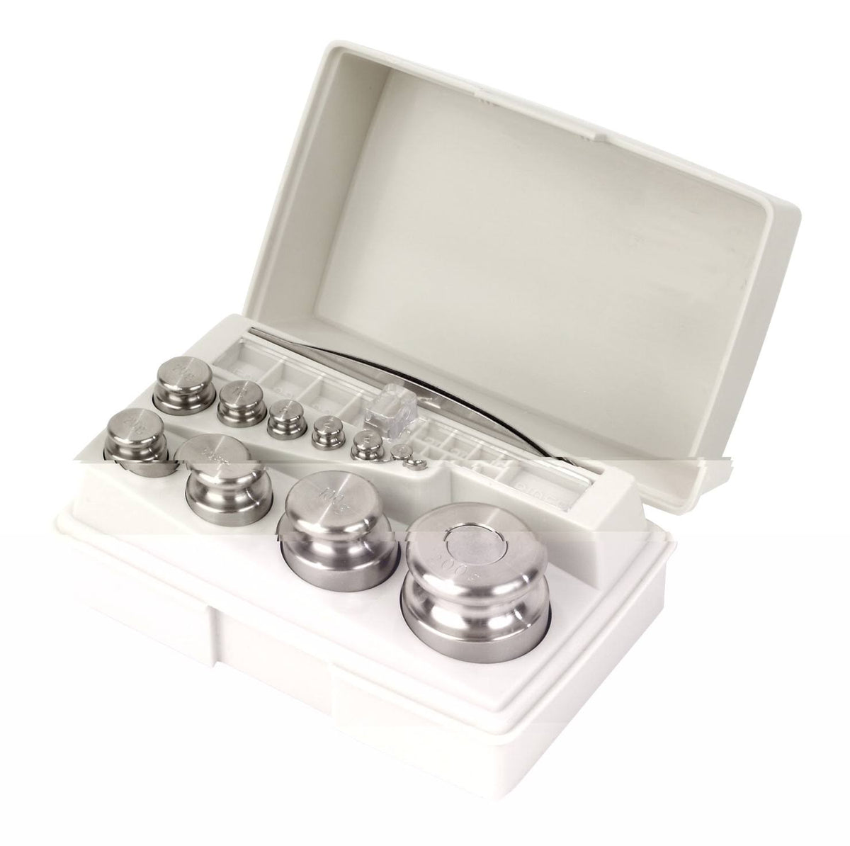 Stainless Steel Cylindrical Weight Set - Set of 10 Z688