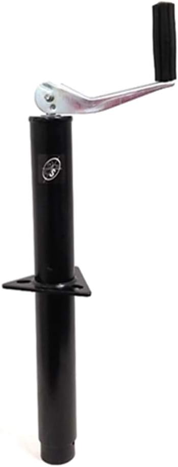 5,000 lbs A-Frame Trailer Jack with Zinc Round Tube Foot Plate Pack of 2 I53050