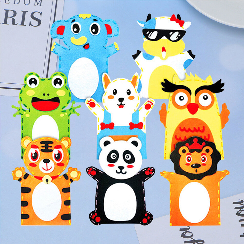 8PCS DIY Doll Making Kit Fabric Weaving Materials Educational Toys J8984