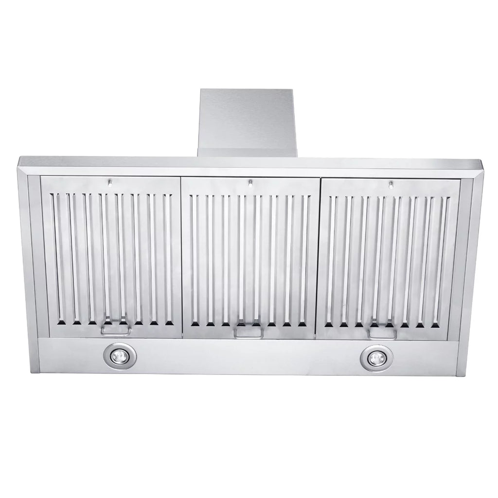 30 Inch Wall Range Hood with 2 LED Lights D347