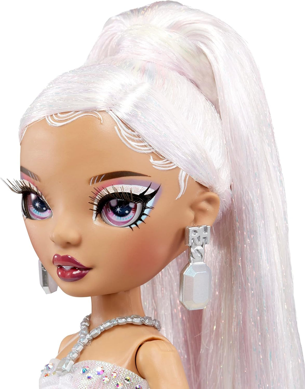 Rainbow High Doll with Multicolor Hair and Iridescent Gown J452923