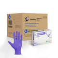 Nitrile Disposable Exam Gloves, Large, 1000/Box, Textured Fingertips V1181
