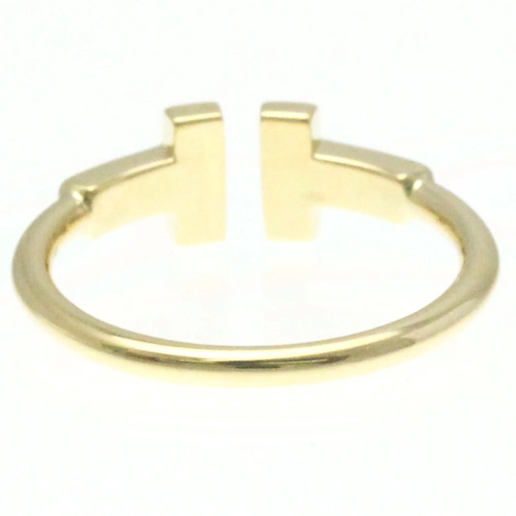 Tiffany T Wire Ring Yellow Gold (18K) Diamond Band Ring N375