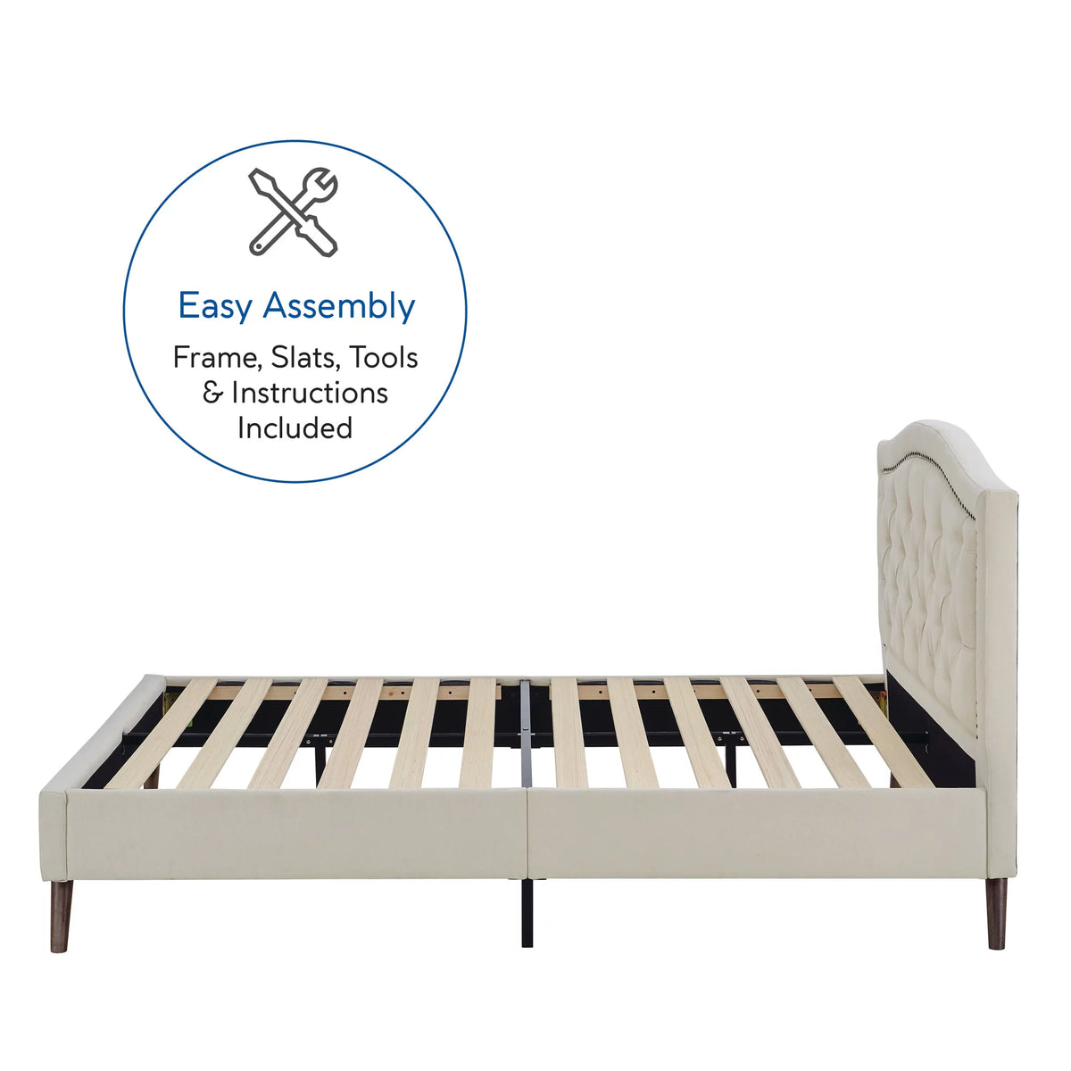 Upholstered Platform Bed Frame Full U30230