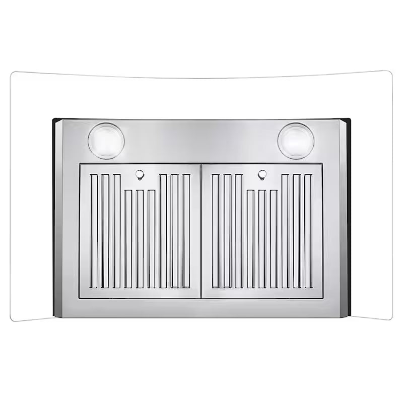 30 in. Stainless Steel Ductless Wall Mount Range Hood with Carbon Filter Kit K8440