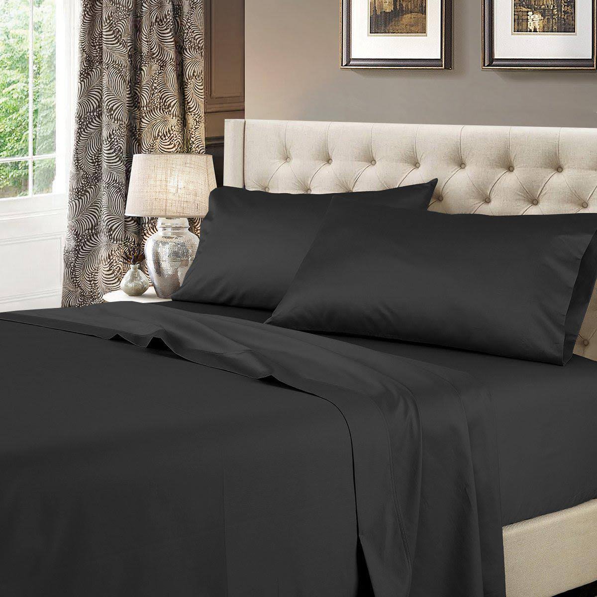 California King Cotton Sheets 600 Thread Count Ivory Z463054