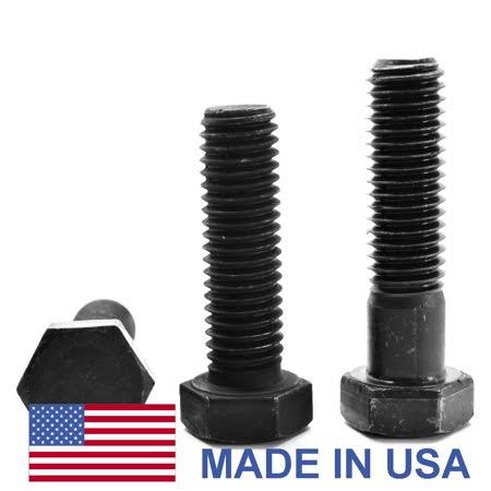 9/16 inch-12 x 5 inch Grade 8 Hex Cap Screw Alloy Steel Black Oxide Pk 10 Q29562