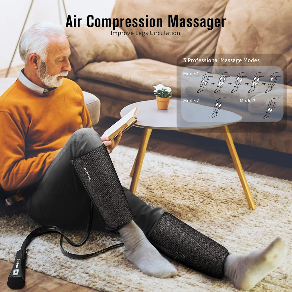 Air Compression Calf Massager with Heat D639070