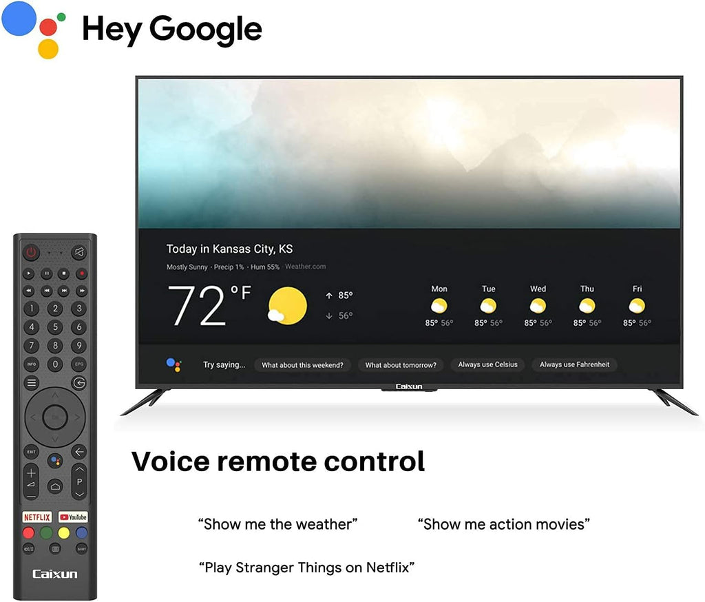 75 inch 4K UHD HDR Smart Android TV W4906