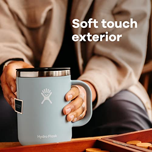 Insulated Mug with Leak-Resistant Lid and Handle H1300